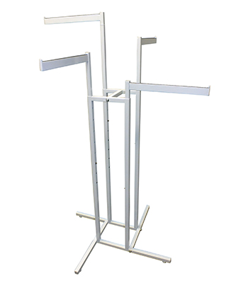 four way clothes rack